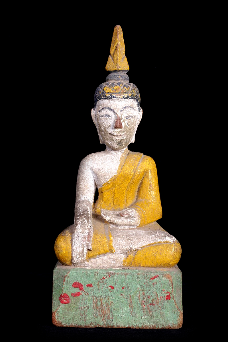 Extremely Rare 19C Thai Lanna Buddha # BB280